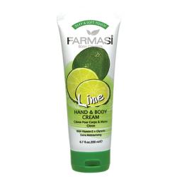 Крем для рук и тела с экстрактом лайма Farmasi Hand & Body Cream...
